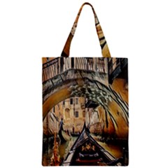 Art Venice Channel Zipper Classic Tote Bag by ConteMonfrey