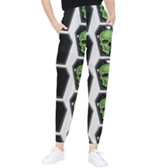 Coffins And Skulls - Modern Halloween Decor  Tapered Pants by ConteMonfrey