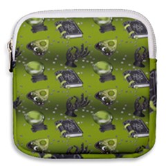 Ocultism Wicca Real Witch Halloween  Mini Square Pouch by ConteMonfrey