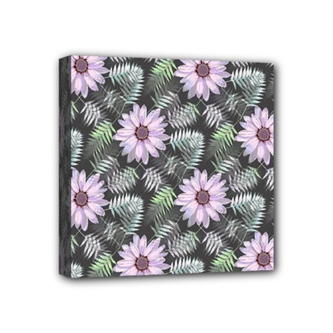 Flower  Petal  Spring Watercolor Mini Canvas 4  X 4  (stretched) by Ravend