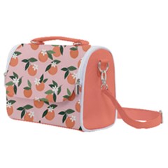 Tropical Polka Plants 4 Satchel Shoulder Bag by flowerland