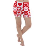 Background-card-checker-chequered Lightweight Velour Yoga Shorts