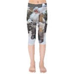 Santa Claus Kids  Capri Leggings 