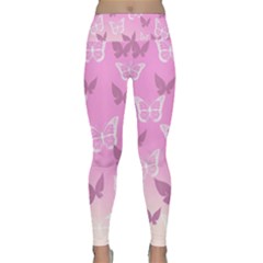 Background Pattern Texture Design Lightweight Velour Classic Yoga Leggings by Ravend