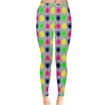 Colorful Mini Hearts Grey Leggings 