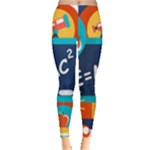 Natural Science Physics Laboratory Formula Leggings 