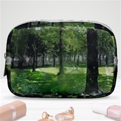 Beeches Trees Tree Lawn Forest Nature Make Up Pouch (small) by Wegoenart