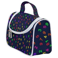 Number Digit Learning Education Satchel Handbag by Wegoenart