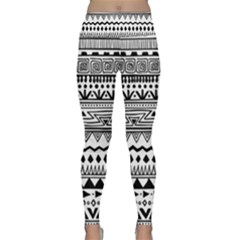 Boho-style-pattern Lightweight Velour Classic Yoga Leggings by Jancukart