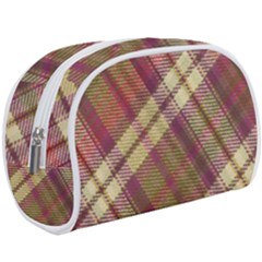 Beetle Juice Plaids  Make Up Case (large) by ConteMonfrey