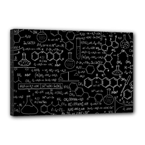 Medical Biology Detail Medicine Psychedelic Science Abstract Abstraction Chemistry Genetics Canvas 18  X 12  (stretched) by Jancukart