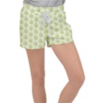 Autumn Leaves Velour Lounge Shorts