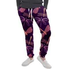 Dragonfly Pattern Design Men s Jogger Sweatpants