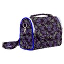 Abstract Collage Random Pattern Satchel Shoulder Bag View2