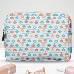 Christmas Textur Make Up Pouch (medium) by artworkshop
