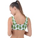 Kermit The Frog pattern Front Tie Bikini Top View2
