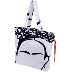 Frida Kahlo  Drawstring Tote Bag by Sobalvarro
