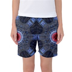 Art Robots Artificial Intelligence Technology Women s Basketball Shorts by Ravend