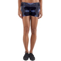 Art Robots Artificial Intelligence Technology Yoga Shorts by Ravend