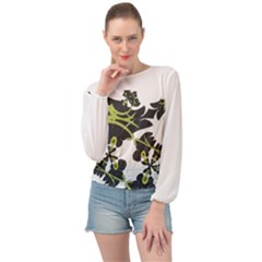Im Fourth Dimension Amf Banded Bottom Chiffon Top by imanmulyana