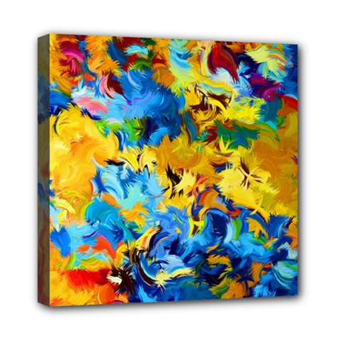 Abstract Art Mini Canvas 8  X 8  (stretched) by gasi