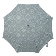 Kaleidoscope Duck Egg Hook Handle Umbrellas (large) by Mazipoodles