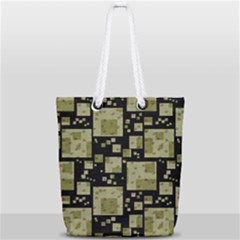 Background Graphic Wallpaper Decor Backdrop Design Full Print Rope Handle Tote (small) by Uceng