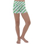 Christmas Paper Stars Pattern Texture Background Colorful Colors Seamless Kids  Lightweight Velour Yoga Shorts