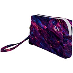 Space Futuristic Shiny Abstraction Wristlet Pouch Bag (small) by Pakemis