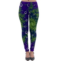 Fractal Spiral Abstract Background Lightweight Velour Leggings by Ravend