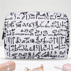 Sanscrit Pattern Design Make Up Pouch (medium) by dflcprintsclothing