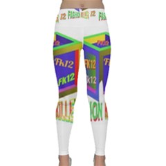 Fashionkiller12 Lightweight Velour Classic Yoga Leggings by 1212