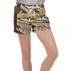 End Of The Day On The Lake Garda, Italy  Velour Lounge Shorts by ConteMonfrey