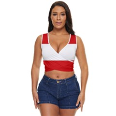 Austria Women s Sleeveless Wrap Top by tony4urban