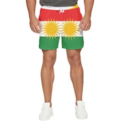 Kurdistan Flag Men s Runner Shorts by tony4urban
