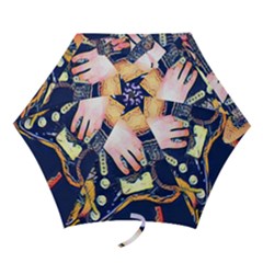 Stevie Ray Guitar  Mini Folding Umbrellas by StarvingArtisan