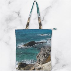 Isla Mujeres Mexico Double Zip Up Tote Bag by StarvingArtisan