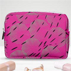 Background Pattern Texture Design Make Up Pouch (medium)