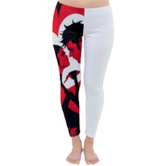 3 - Science Love And Art 2 - Science Love And Art Classic Winter Leggings by LemonPear