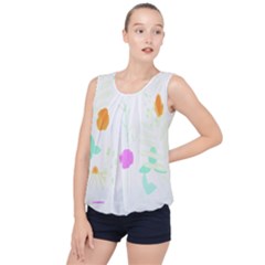 Hawaii T- Shirt Hawaii Ohana Fashion T- Shirt Bubble Hem Chiffon Tank Top by maxcute