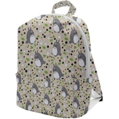 Pattern My Neighbor Totoro Zip Up Backpack by danenraven