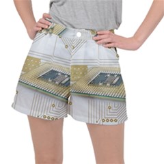 Technics Design Element Set Pattern Graphic Symbol Ripstop Shorts by danenraven