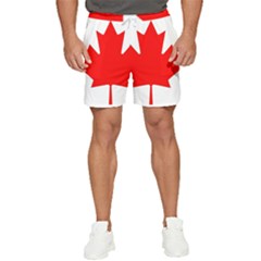 Canada Flag Canadian Flag View Men s Runner Shorts by Ravend