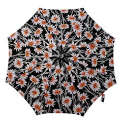 Dazzling Watercolor Flowers Hook Handle Umbrellas (large) by GardenOfOphir