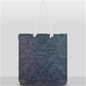 Circuit Board Circuits Mother Board Computer Chip Full Print Rope Handle Tote (Large) View1