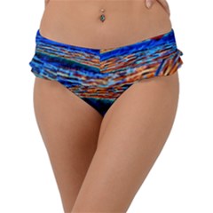 Island Dreams Frill Bikini Bottoms by GardenOfOphir