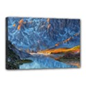 Majestic Lake Landscape Canvas 18  x 12  (Stretched) View1