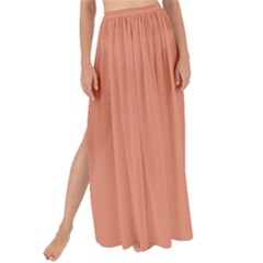 Cool Orange	 - 	maxi Chiffon Tie-up Sarong