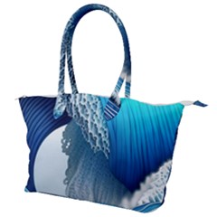 The Power Of The Ocean Canvas Shoulder Bag by GardenOfOphir