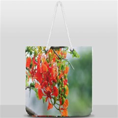 Gathering Sping Flowers Wallpapers Full Print Rope Handle Tote (large) by artworkshop
